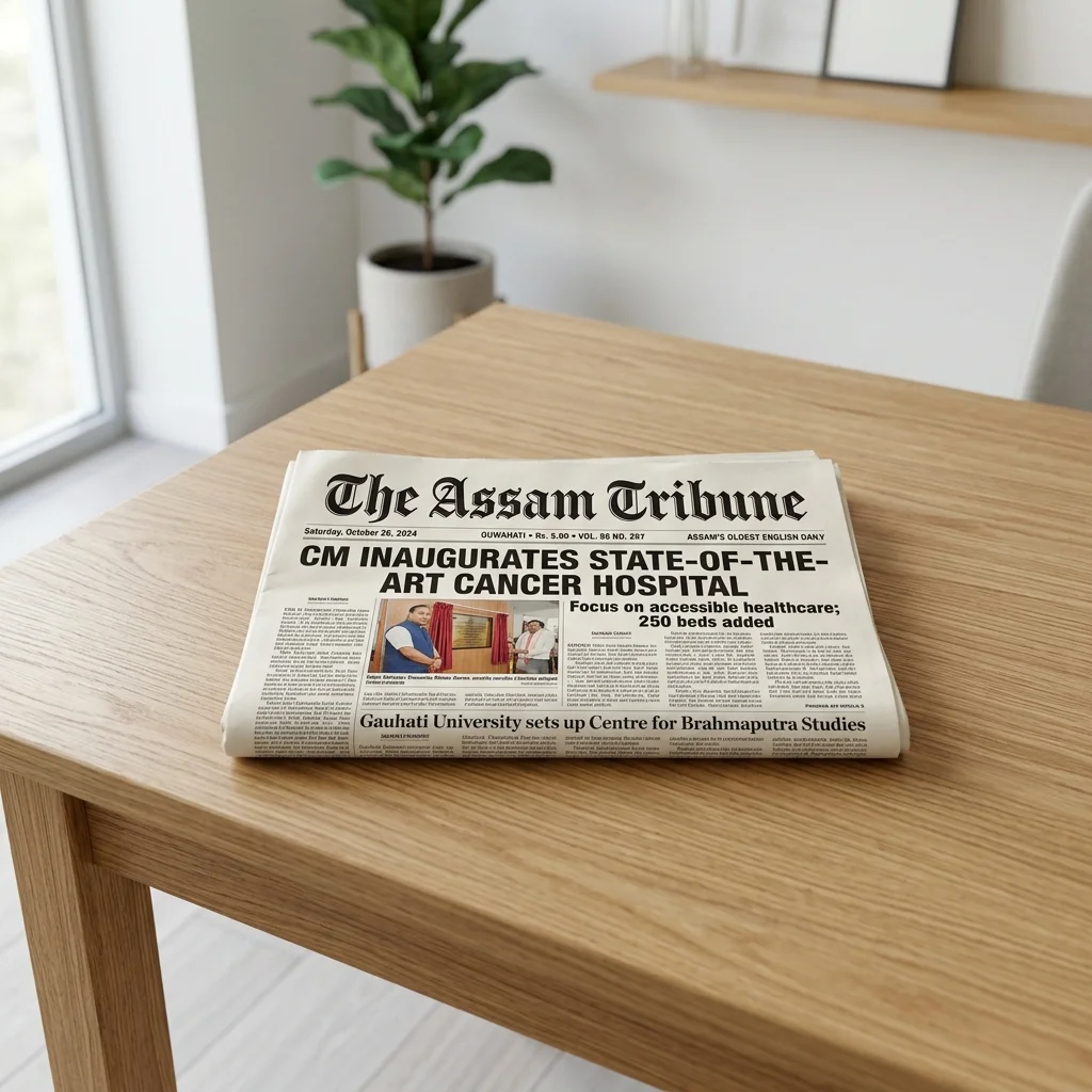The Assam Tribune Newspaper
