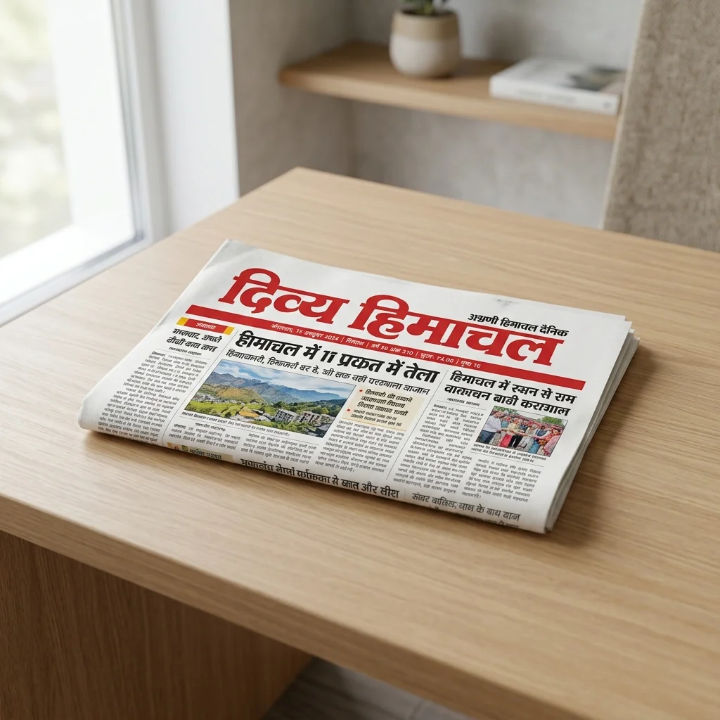 Divya Himachal Newspaper