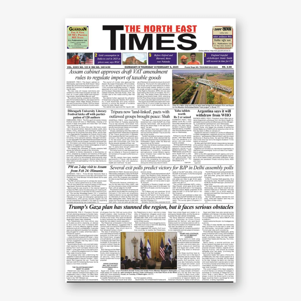 The North East Times Newspaper