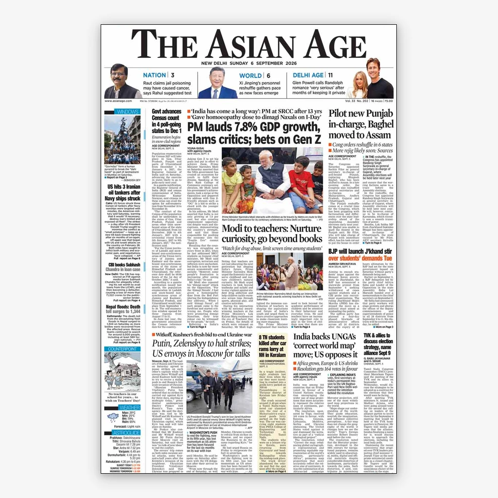 The Asian Age Newspaper