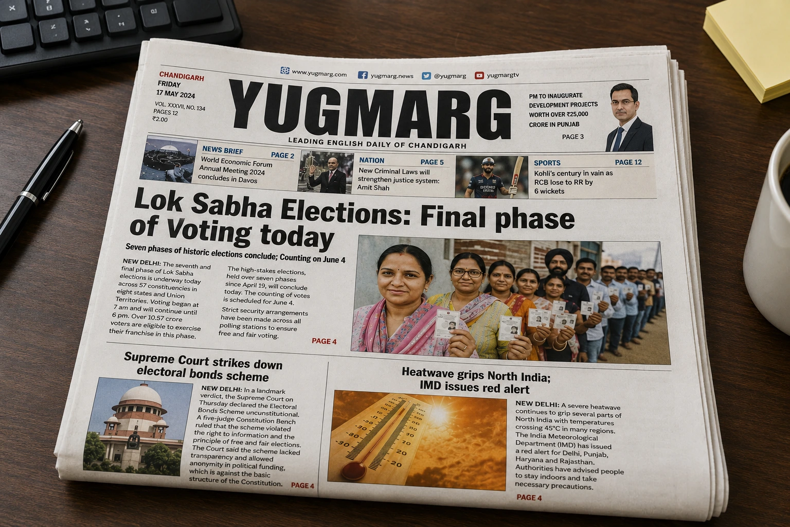 Book Yugmarg Ads Online